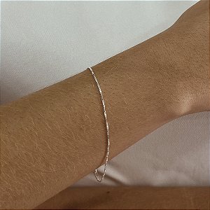 Pulseira Veneziana Prata 925 - 18cm - PPR80