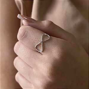 Anel Infinito Prata 925 -APR42
