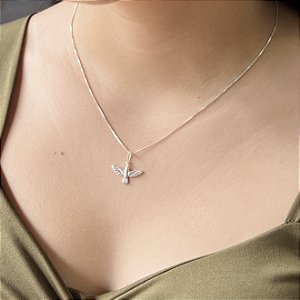 Gargantilha Espirito Santo Prata 925 - 45cm - CPR156