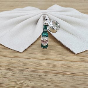 Berloque Cerveja  Prata 925 - PD158