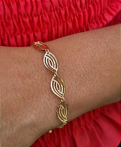 Pulseira Feminina Semijoia 18k - MP199