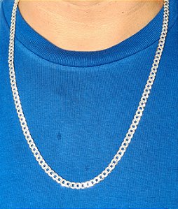 Corrente Masculina Grumet Prata 925 - 5,5mm - 21,3g -CPR606