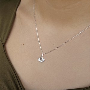 Gargantilha com Pingente Signos do Zodíaco Prata 925 - 45cm - CPR284