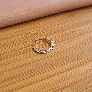 Piercing Orbital Conch  Cravejado Prata 925  - 16mm - PIPR182