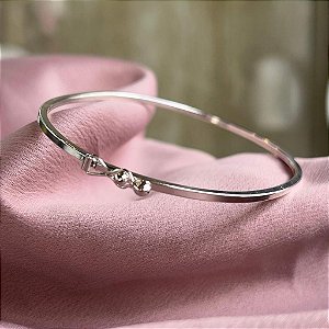 Bracelete Fio Quadrado Prata 925 - 60mm - 01un - PPR237
