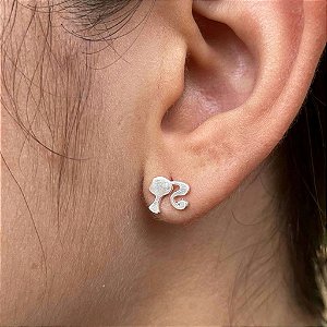 Brincos Barbie Prata 925 - BPR375