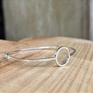 Bracelete Prata 925 - 60mm - 01un - PPR246