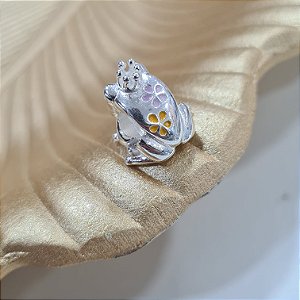 Berloque Sapo Prata 925 - PD048