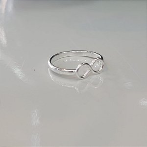 Anel Falange Mini Infinito Prata 925 - APR108