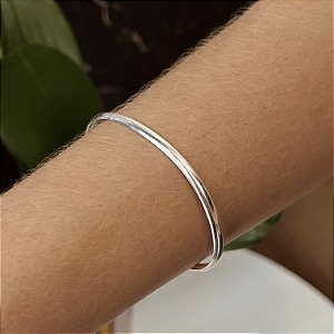 Bracelete Prata 925 - 60mm - 01un - PPR281