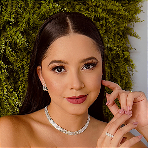 Corrente Bismak 6 Fios Prata 925 - 40cm - 8mm - CPR470