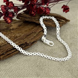 Pulseira Bismark F065 Prata 925  -  PPR333