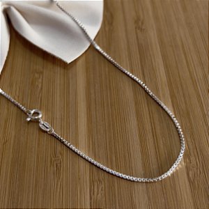 Corrente Veneziana v24 Prata 925 - 50cm  - CPR513