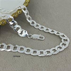 Corrente Masculina Grumet F200 Prata 925 - CPR506