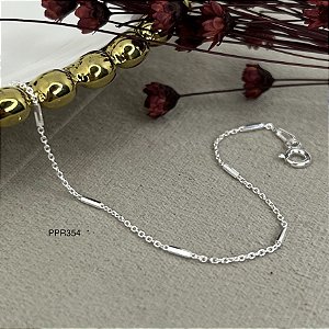 Pulseira Filete Prata 925 - 18,5cm - 0,9g - PPR354