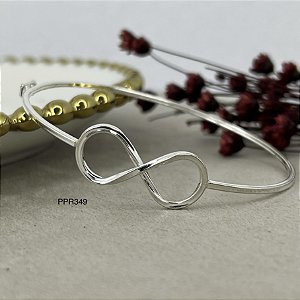 Bracelete Infinito Prata 925 - 60mm - PPR349