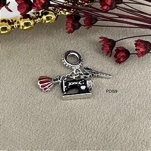 Berloque Costureira Prata 925 - PDI59