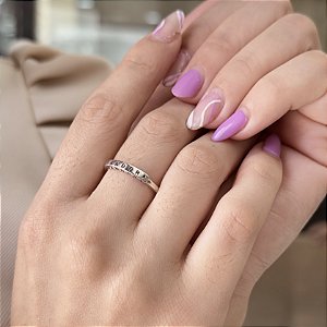 Anel Feminino Prata 925 - APR167