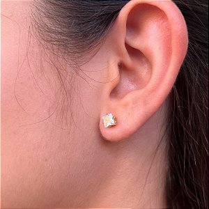 Piercing Nariz com Zircônia Prata 925 - (01un) - ZAROH JOIAS ATACADO