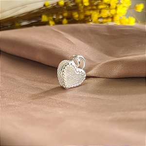 Berloque Filigrama Coração Life Prata 925 - PDI88