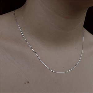 Gargantilha Feminina Prata 925 - 45cm - CPR669