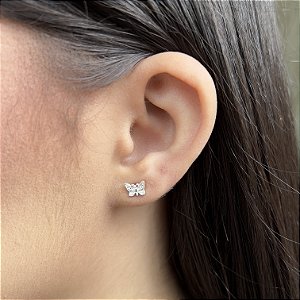 Brincos Borboletas Prata 925 - BPR736