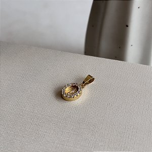 Pingente N.Sra. das Graças Semijoias 18k - 13mm - MPI68