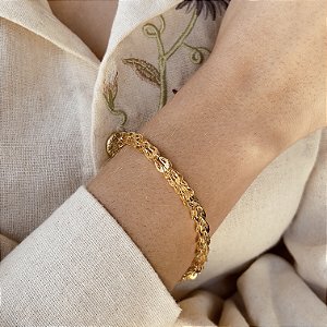 Pulseira Feminina Semijoias 18k - MP503