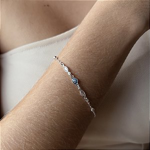 Pulseira Olho Grego Prata 925 - PPR517