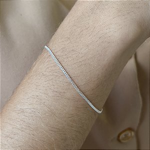 Pulseira Feminina Grumet Prata 925 - PPR518