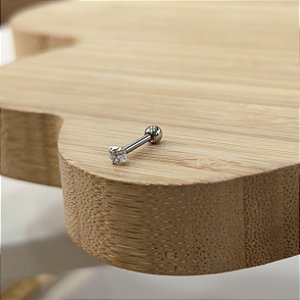 Piercing para o Tragus Prata 925  - PIPR421