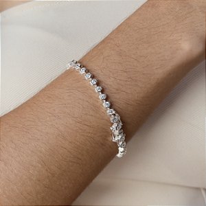 Pulseira Riviera com Zircônias Prata 925 - PPR530