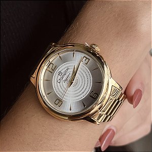 Relógio Champion Dourado - CN26126H