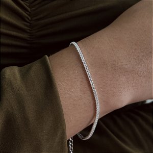 Pulseira Rivieira Prata 925 - PPR559