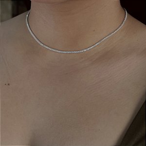 Choker Rivieira Prata 925 - CPR815