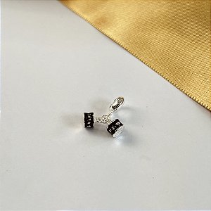 Berloque Peso Halter Prata 925 - PDI161