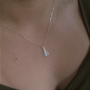 Gargantilha Nossa Senhora Aparecida Prata 925 - CPR835