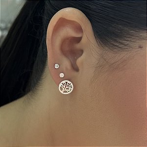 Brincos Árvore da Vida Prata 925 - BPR882
