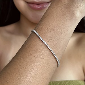 Pulseira Riviera Prata 925 com Ródio - PPR597