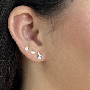 Brincos Nossa Senhora Aparecida Prata 925 - BPR895