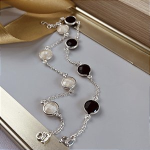 Pulseira Feminina Prata 925 - PPR604