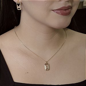 Conjunto Elo Imperial Semijoias18k - M6J03