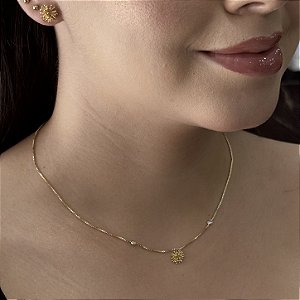 Conjunto Solara Semijoias 18k - M6J43