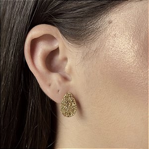 Brincos Gota Fios Semijoias 18k - M5B70