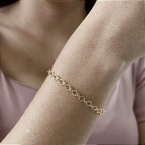 Pulseira Elos Semijoias 18k - MP793