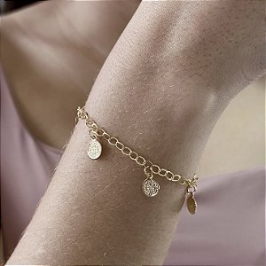 Pulseira São Bento Semijoias 18k - MP784