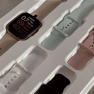 Relógio Smartwatch X-watch Prisma Troca Pulseira XSWUQPI011