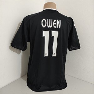 Real Madrid 2004/05 Segundo Uniforme Tam GG