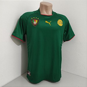 Camarões 2004 Uniforme Titular Tam G