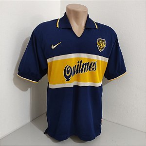 Boca Juniors 1996/97 Uniforme Titular Tam S (M)